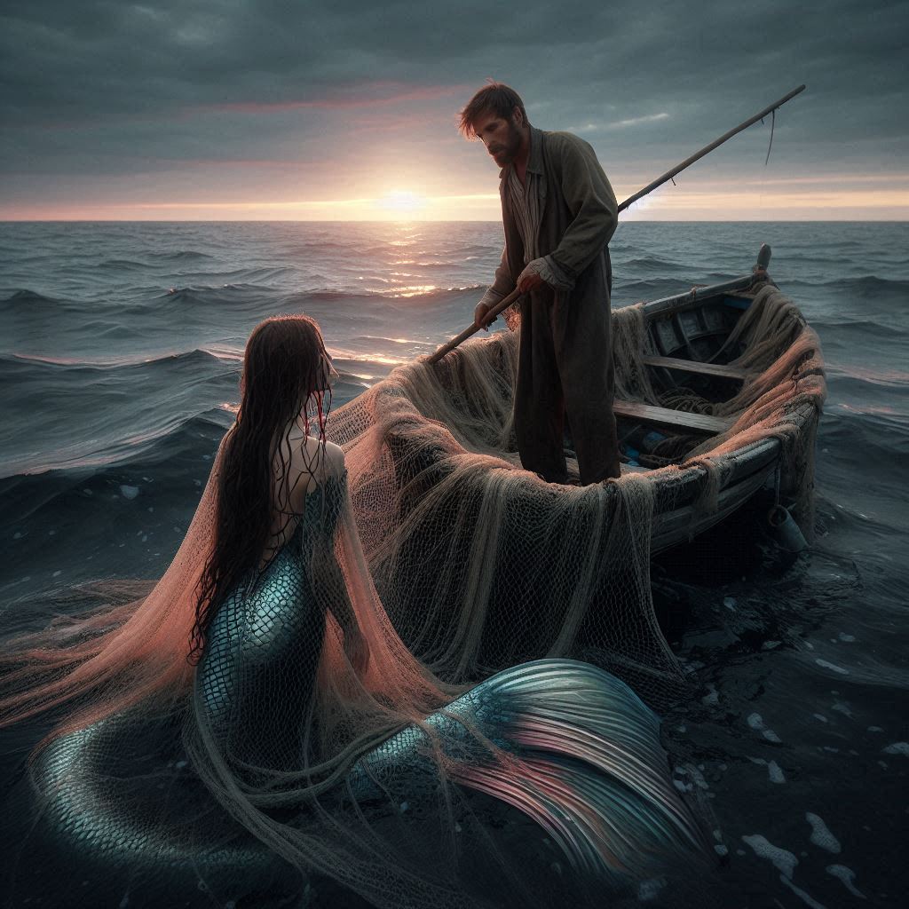 Sirena y el pescador